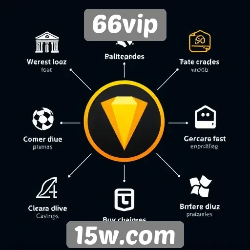 Funcionalidades principais do site de jogos 66vip